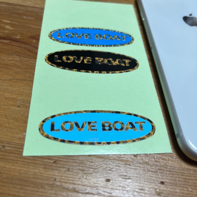 LOVE BOAT(ラブボート)のラブボート　LOVEBOAT ステッカー　レオパード柄 レディースのレディース その他(その他)の商品写真