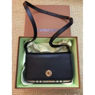 BURBERRY - バーバリー スモールレザー&ヴィンテージチェッククロス