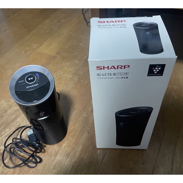 SHARP - シャープ プラズマクラスターイオン発生機 IG-LC15-Bの通販 by ...