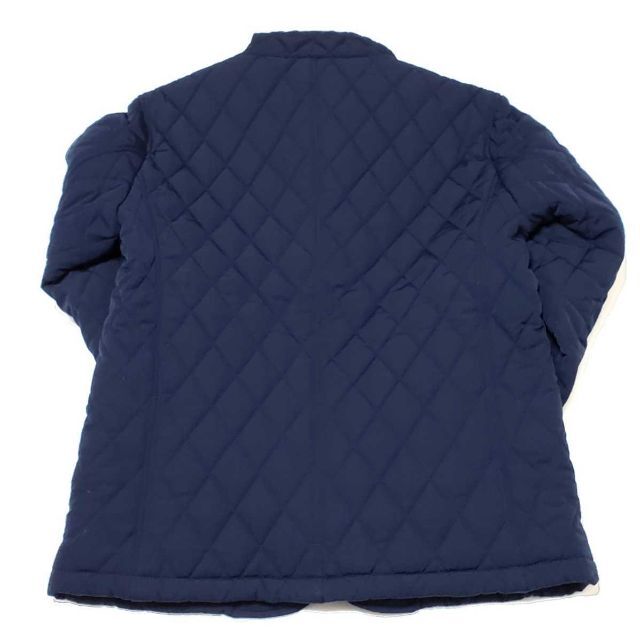 ikka(イッカ)のikka イッカ キルティング ダッフルコート ネイビー サイズＭ メンズのジャケット/アウター(ダッフルコート)の商品写真