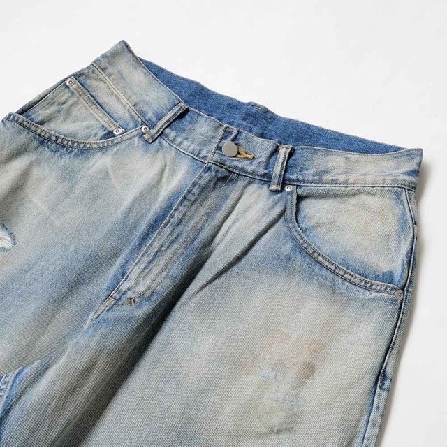 COMOLI(コモリ)のANCELLM SELVEDGE DENIM PANTS メンズのパンツ(デニム/ジーンズ)の商品写真