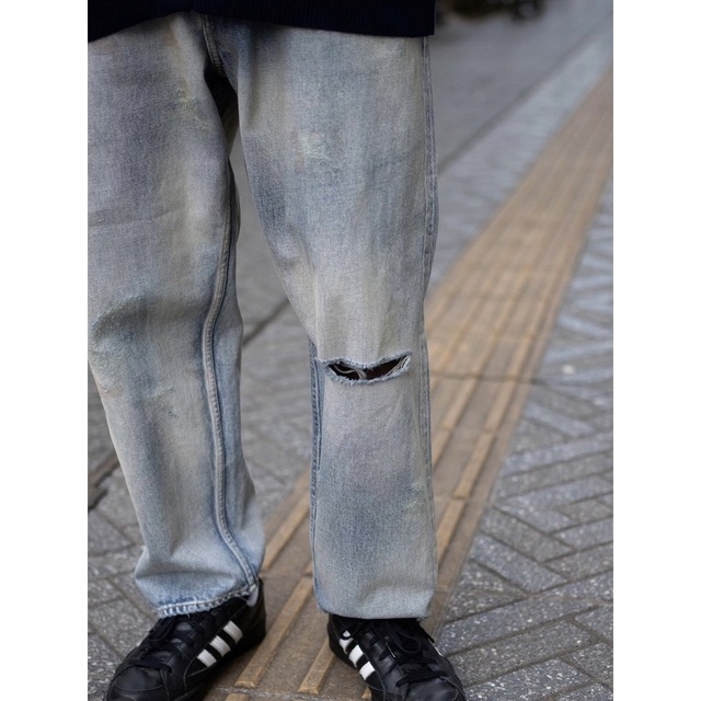 COMOLI(コモリ)のANCELLM SELVEDGE DENIM PANTS メンズのパンツ(デニム/ジーンズ)の商品写真