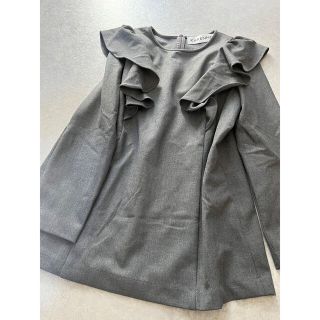 ドゥーズィエムクラス(DEUXIEME CLASSE)の美品 girlish KARENNE フリルブラウス(シャツ/ブラウス(長袖/七分))