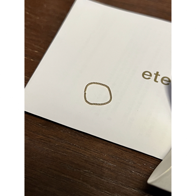 ete(エテ)のete K10 チェーンリング #3 レディースのアクセサリー(リング(指輪))の商品写真