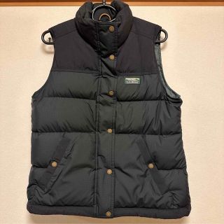 90s Mくらい　L.L.Bean エルエルビーン ダウンベスト　希少カラー　黒