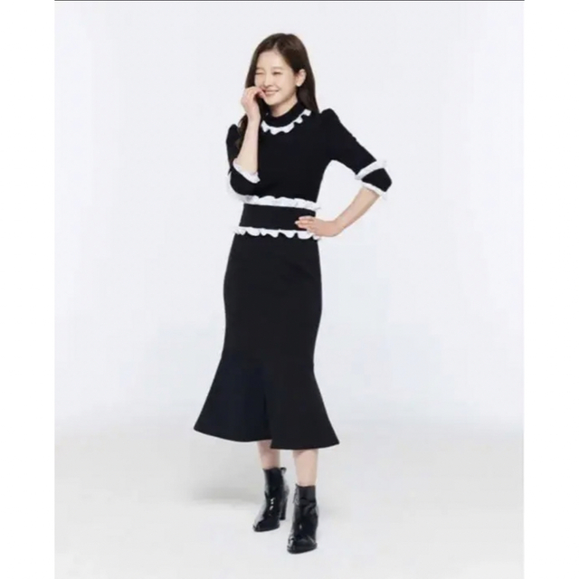 JILTU petit frill long skirtの通販 by shami's shop|ラクマ