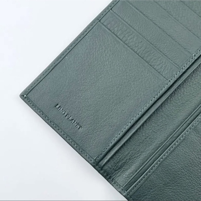 新品 長財布 本革 牛革 メンズ 薄型 札入れ カード入れ グリーン 緑 新品 長財布 本革 牛革 メンズ 薄型 札入れ カード入れ グリーン 緑