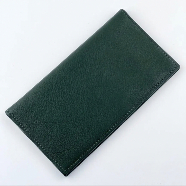 新品 長財布 本革 牛革 メンズ 薄型 札入れ カード入れ グリーン 緑 新品 長財布 本革 牛革 メンズ 薄型 札入れ カード入れ グリーン 緑