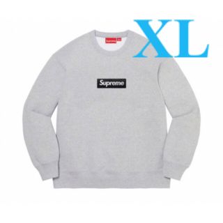 シュプリーム(Supreme)のsupreme Box Logo Crewneck HeatherGrey XL(スウェット)