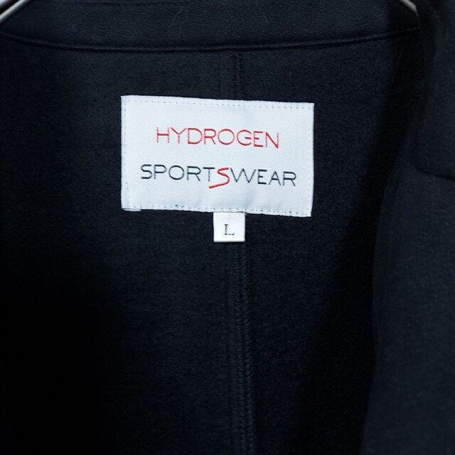 HYDROGEN(ハイドロゲン)のHYDROGEN　SPORTSWEAR　ジャケット　スウェット生地　裏起毛　L メンズのジャケット/アウター(テーラードジャケット)の商品写真