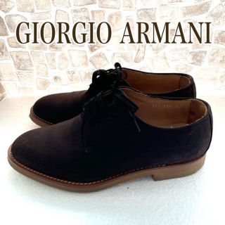 ジョルジオアルマーニ(Giorgio Armani)のジョルジュアルマーニ スエードシューズ ブラウン(スニーカー)