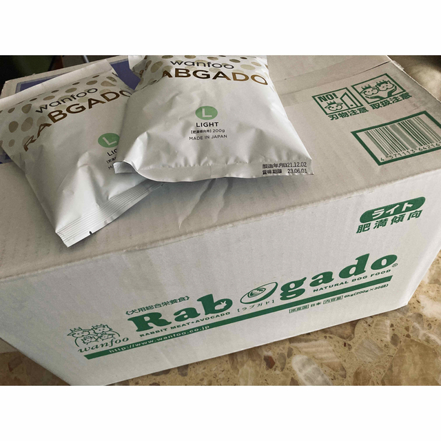 30袋セット★国産無添加ドックフード★wanfooワンフーラブガド ライトタイプ | フリマアプリ ラクマ