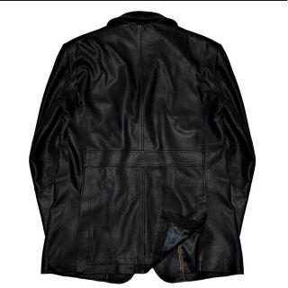 美品 NASCONDINO ディアスキン ジャケット M 鹿革 ナスコンディーノの