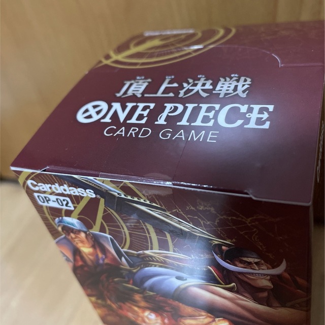 ONE PIECE カードゲーム 頂上決戦 OP-02 エンタメ/ホビーのトレーディングカード(Box/デッキ/パック)の商品写真
