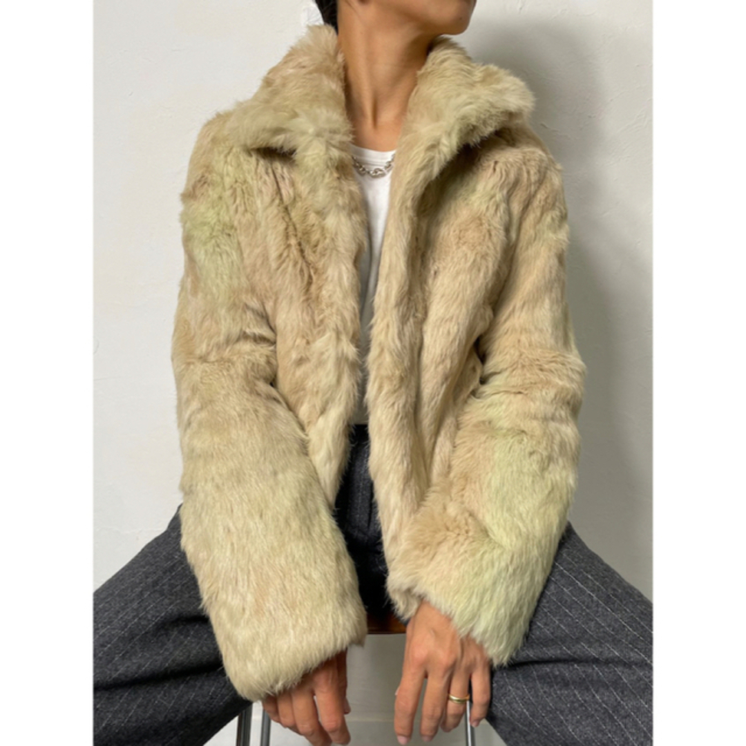 vintage rabbit fur coat | www.jarussi.com.br