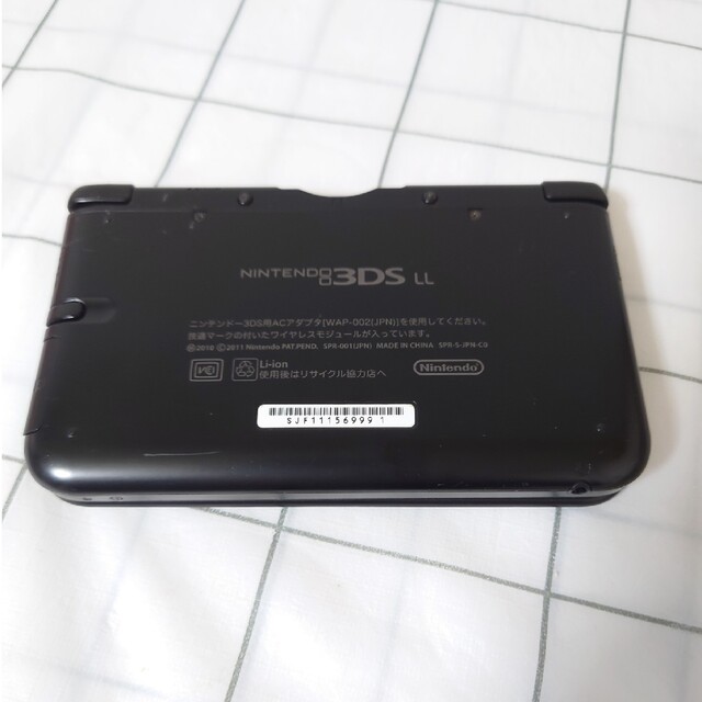 「ニンテンドー3DS LL ブラック」 4