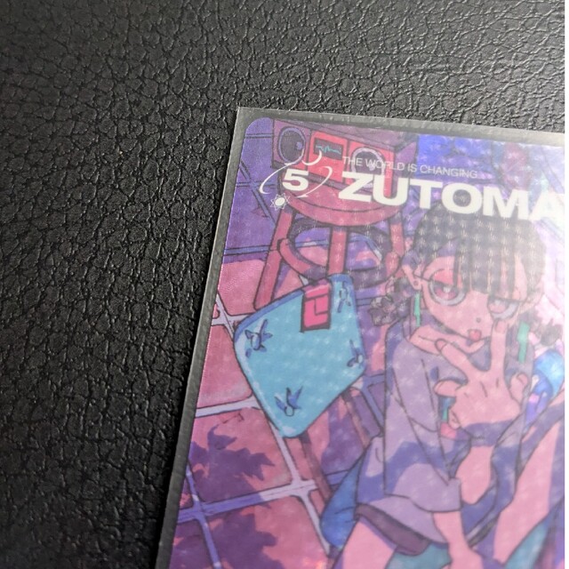 zutomayocard にらちゃん001UR エンタメ/ホビーのトレーディングカード(シングルカード)の商品写真