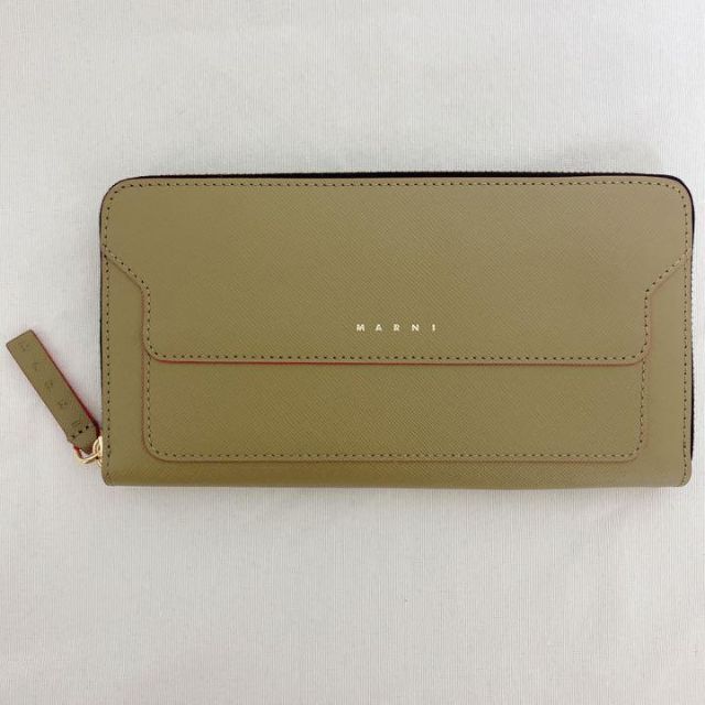 3年保証 即日出荷 【MARNI】新品◇ジップアラウンドウォレット◇長財布
