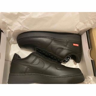 シュプリーム(Supreme)のSupreme Nike Air Force1 Low ブラック 25cm(スニーカー)