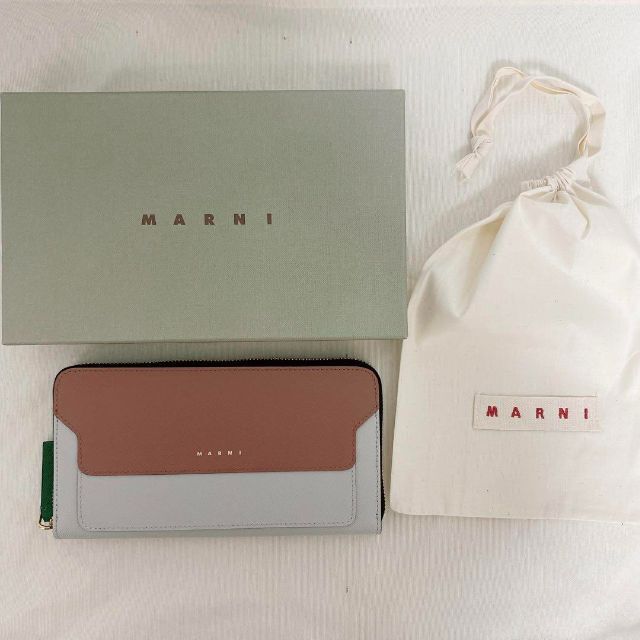 Marni(マルニ)の【MARNI】新品◇ジップアラウンドウォレット◇長財布 レディースのファッション小物(財布)の商品写真