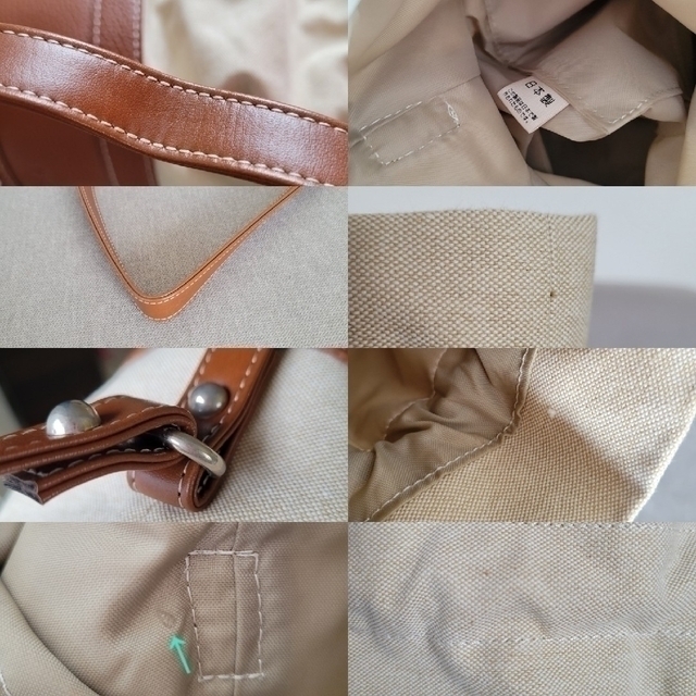 ムクミン様専用出品 OHGA バッグ復刻版 canvas leather bagの通販 by