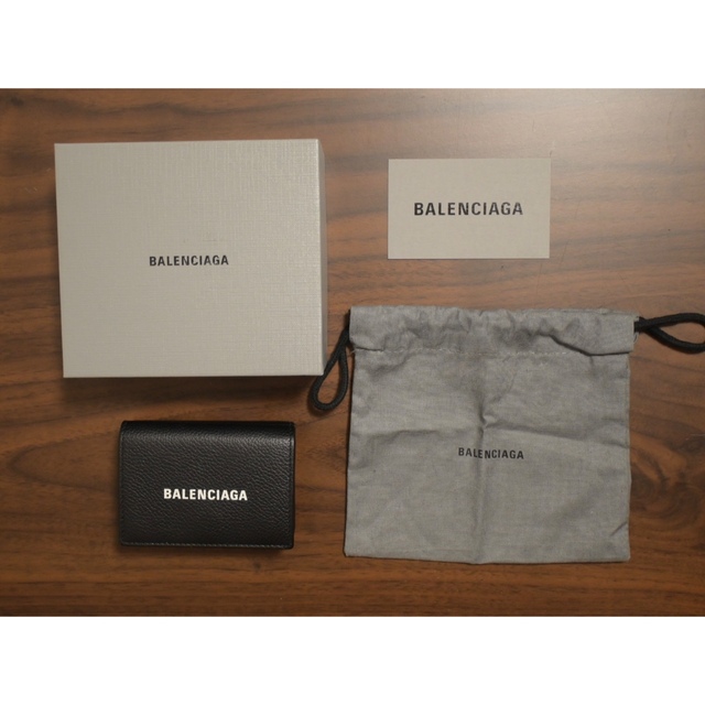 BALENCIAGA Cush 594312-1IZI3/1090 三つ折り財布