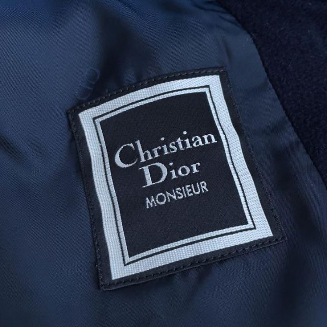 【Christian Dior】カシミヤ100% ウール ステンカラーコート