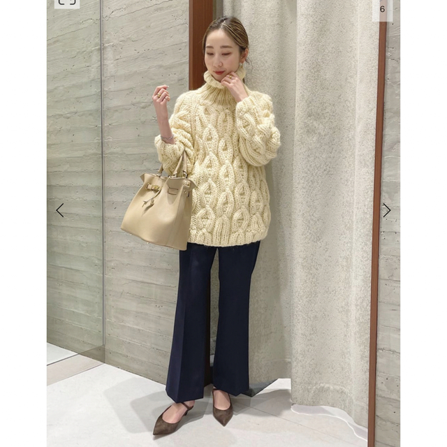 Noble - NOBLE 新品♡【MIRSTORES】NOBLE 別注ケーブルニットの通販 by ...