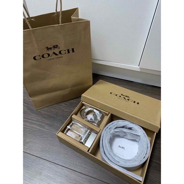 新品未使用タグ付き コーチ ベルト coach リバーシブル 新品未使用タグ付き コーチ ベルト coach リバーシブル
