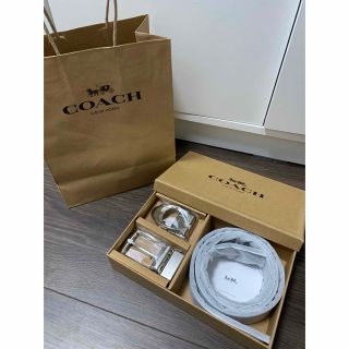 コーチ(COACH)の新品未使用タグ付き　コーチ　ベルト　coach リバーシブル　プレゼントにも(ベルト)