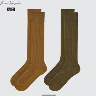 ユニクロ(UNIQLO)の新品未使用 ユニクロ UNIQLO マメクロ ヒートテックハイソックス2P (ソックス)