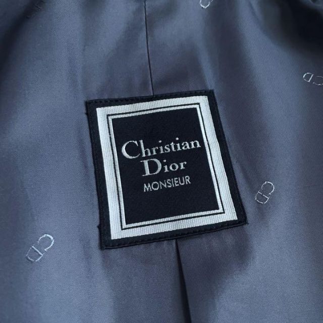 【Christian Dior】ラム ウール ステンカラーコート