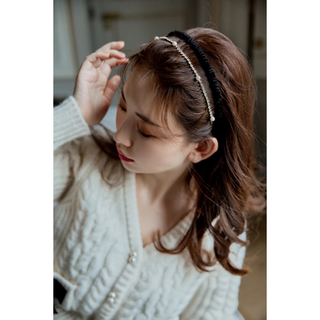 ハーリップトゥ(Her lip to)の新品未使用herlipto♡Vivienne Headband Set(カチューシャ)