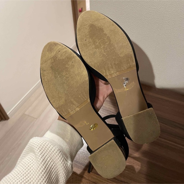 黒のパンプス レディースの靴/シューズ(ハイヒール/パンプス)の商品写真