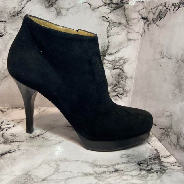 暖色系 ♡お宝♡BALENCIAGA スエードブーティ 37サイズ(23.5cm