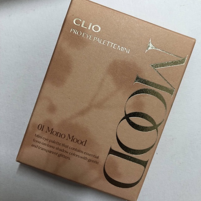 CLIO(クリオ)のクリオ　CLIO プロアイパレットミニ 01 モノムード コスメ/美容のベースメイク/化粧品(アイシャドウ)の商品写真