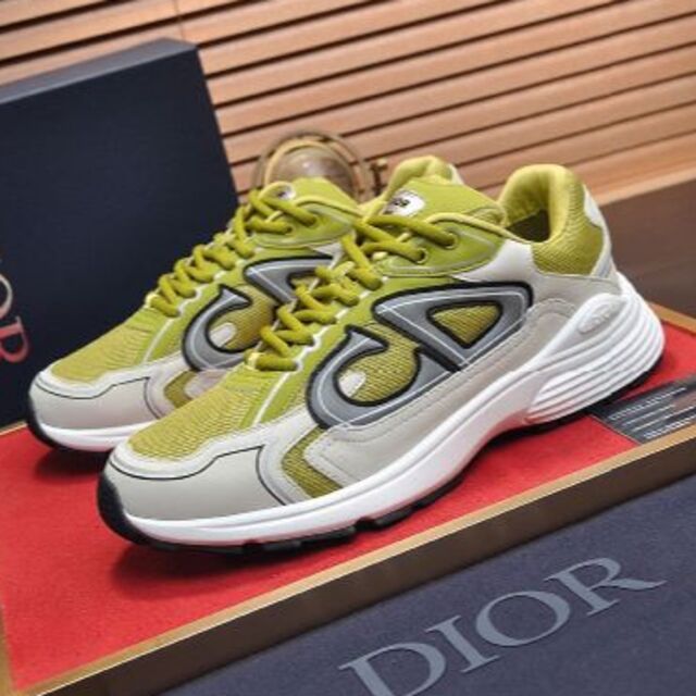 正規品 クリスチャンディオール dior CDロゴスニーカー メンズB30