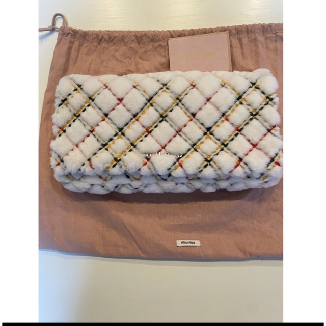 可愛すぎるフェミニンデザイン♪ miumiu ファーバッグ - 通販