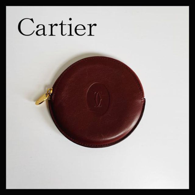 Cartier カルティエ コインケース 小銭入れ マストライン ボルドー | フリマアプリ ラクマ