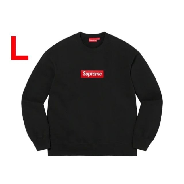 Supreme Box Logo Crewneck Black