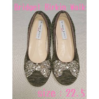 Bridget Birkin Walk キラキラリボンパンプスsize:22.5(ハイヒール/パンプス)