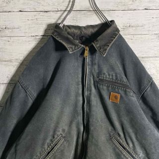 カーハート(carhartt)の【大人気カラー】 カーハート　デトロイトジャケット　ロゴ刺繍　革タグ　メキシコ製(ブルゾン)