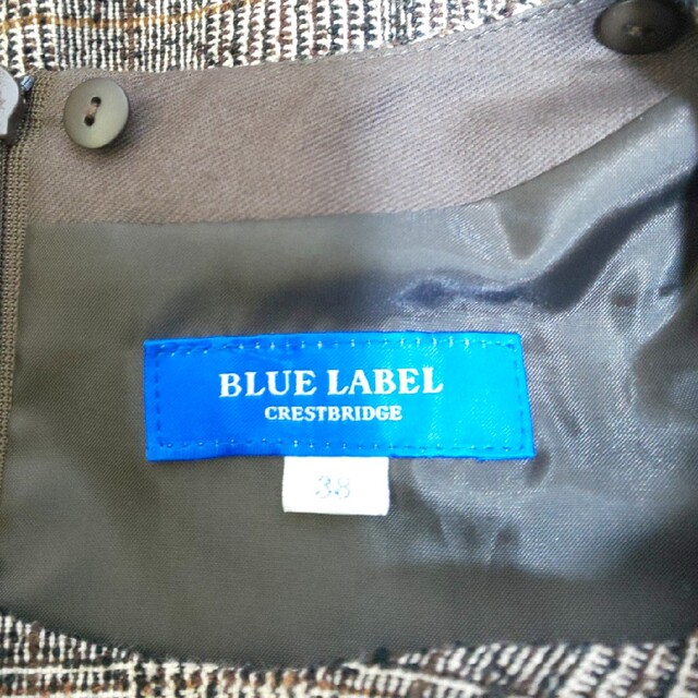 BLUE LABEL CRESTBRIDGE(ブルーレーベルクレストブリッジ)の【極美品・みんな大好き‼️】ブルーレーベルクレストブリッジ ワンピース レディースのワンピース(ひざ丈ワンピース)の商品写真