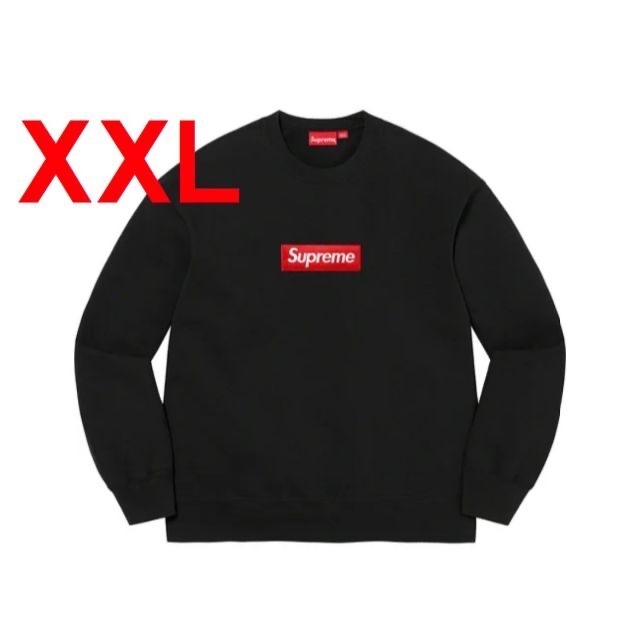 スウェットSupreme Box Logo Crewneck Black