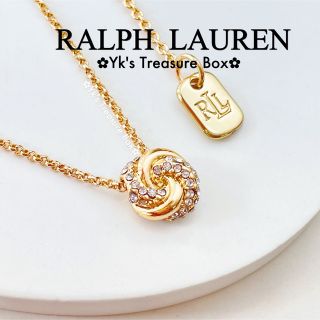 ラルフローレン(Ralph Lauren)のG412/RALPH LAUREN/ミニペンダントゴールドネックレス(ネックレス)