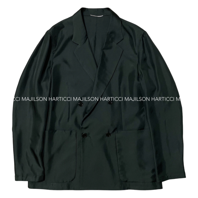 MANDO - 【完売品】Silk Double Breasted Jacket Mando