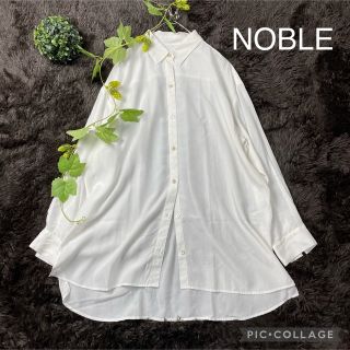 ノーブル(Noble)の★専用★   NOBLE ノーブル　キュプラオーバーシャツ(シャツ/ブラウス(長袖/七分))