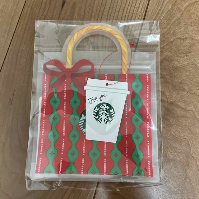 Starbucks Coffee(スターバックスコーヒー)のスタバ☆ホリデー☆クリスマスブレンドジッパーバッグ 食品/飲料/酒の飲料(コーヒー)の商品写真