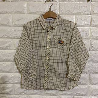 ファミリア(familiar)の【美品】　ファミリア　チェック　シャツ　110(ブラウス)