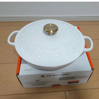 ルクルーゼ(LE CREUSET)のLE CREUSET  cotton 花柄(食器)